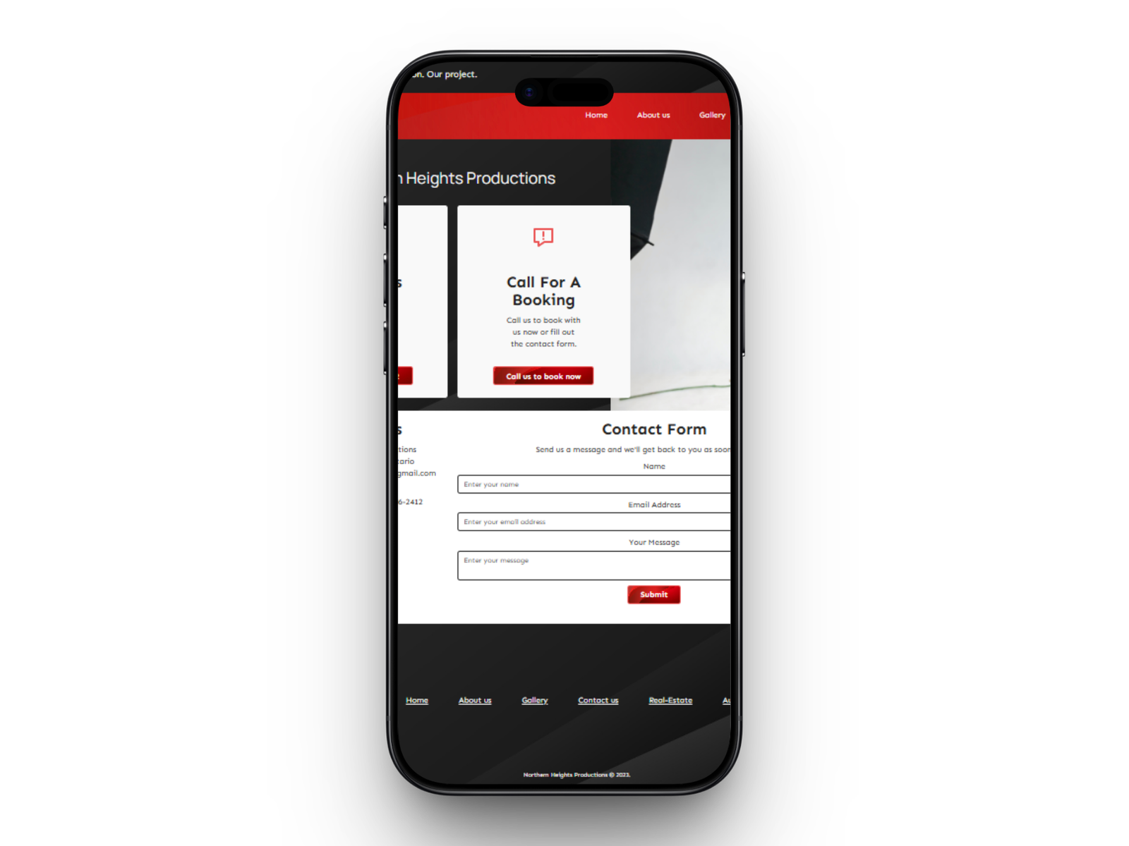 A custom website made by Scale Solutions